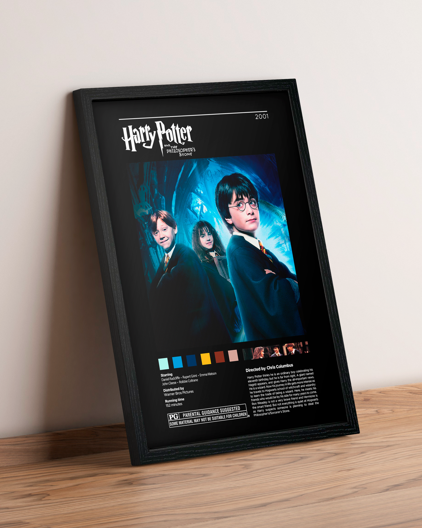 Harry Potter y la piedra filosofal - Cuadro Película