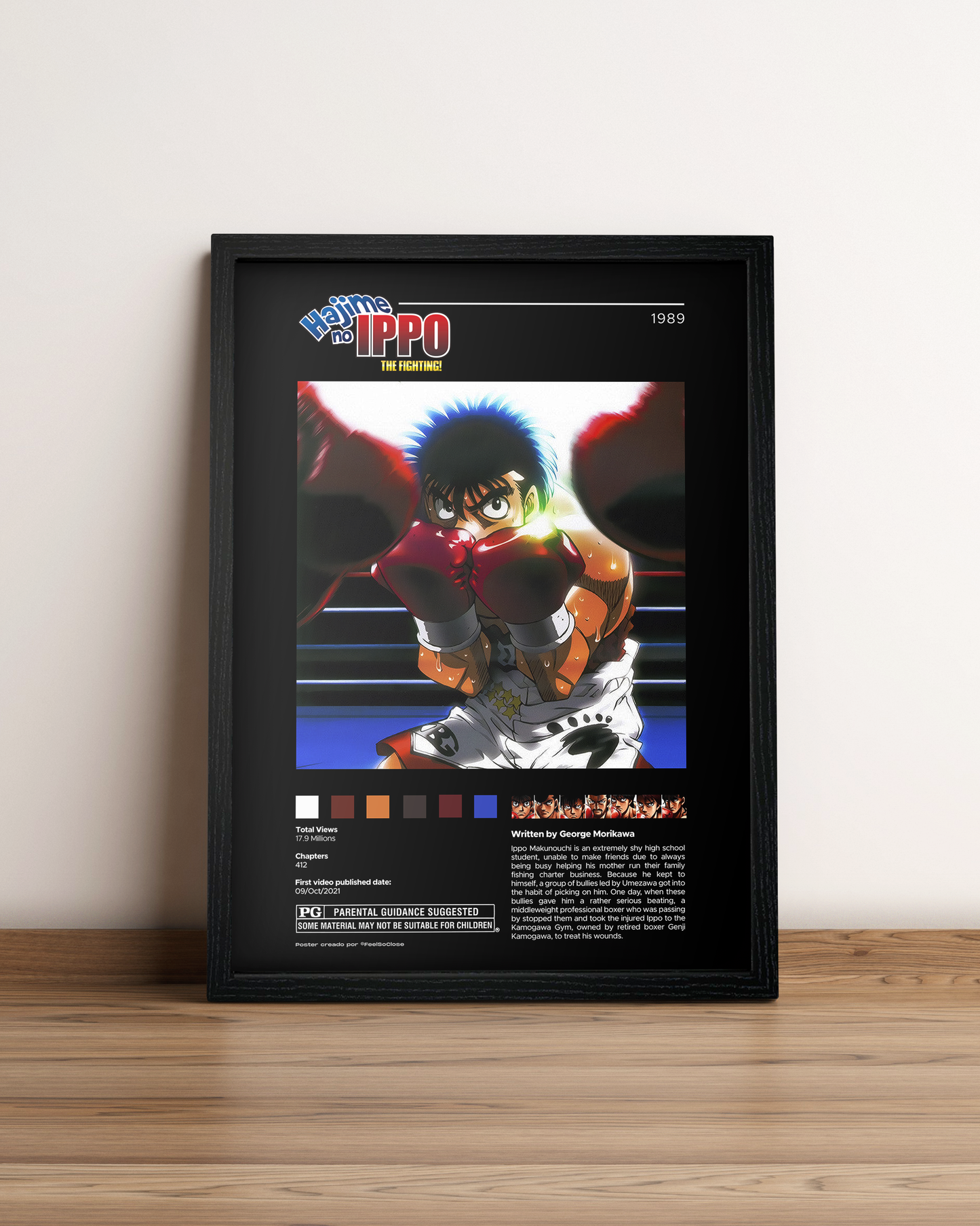 Hajime no Ippo - Cuadro Anime