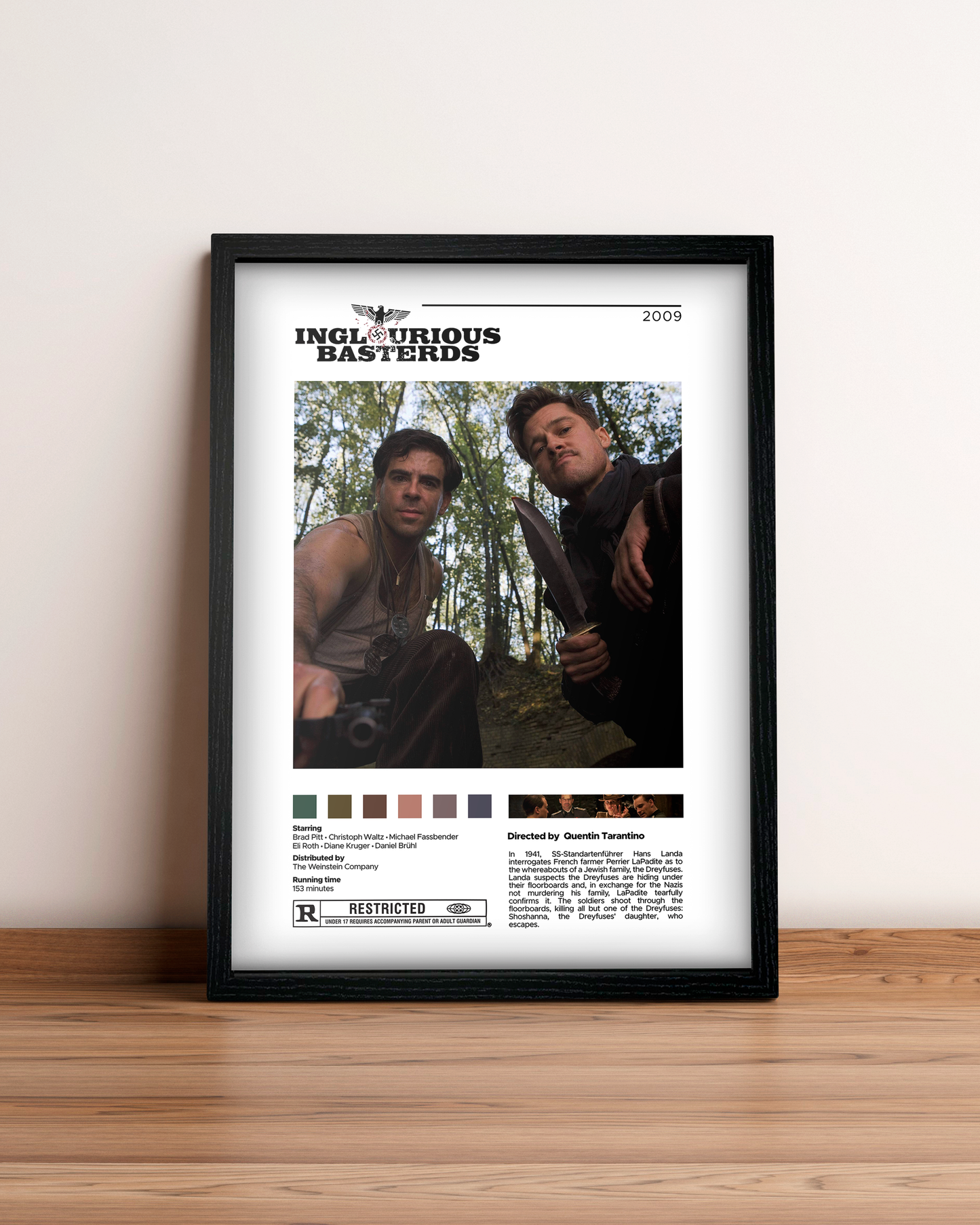 Bastardos sin gloria - Cuadro Película #2