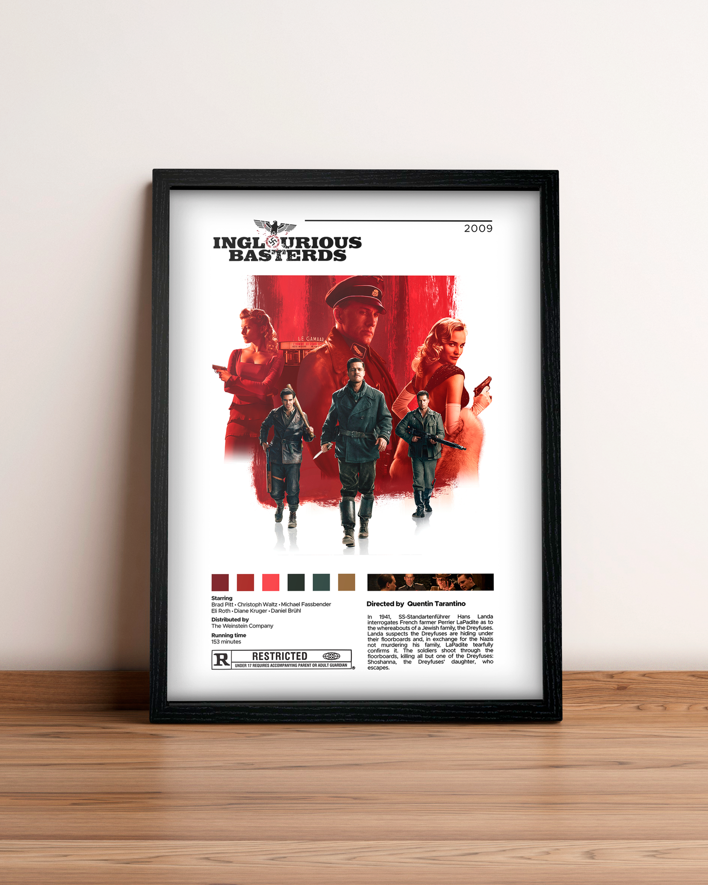 Bastardos sin gloria - Cuadro Película