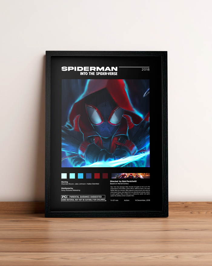 Spider-Man: Into the Spider-Verse - Cuadro Película #4
