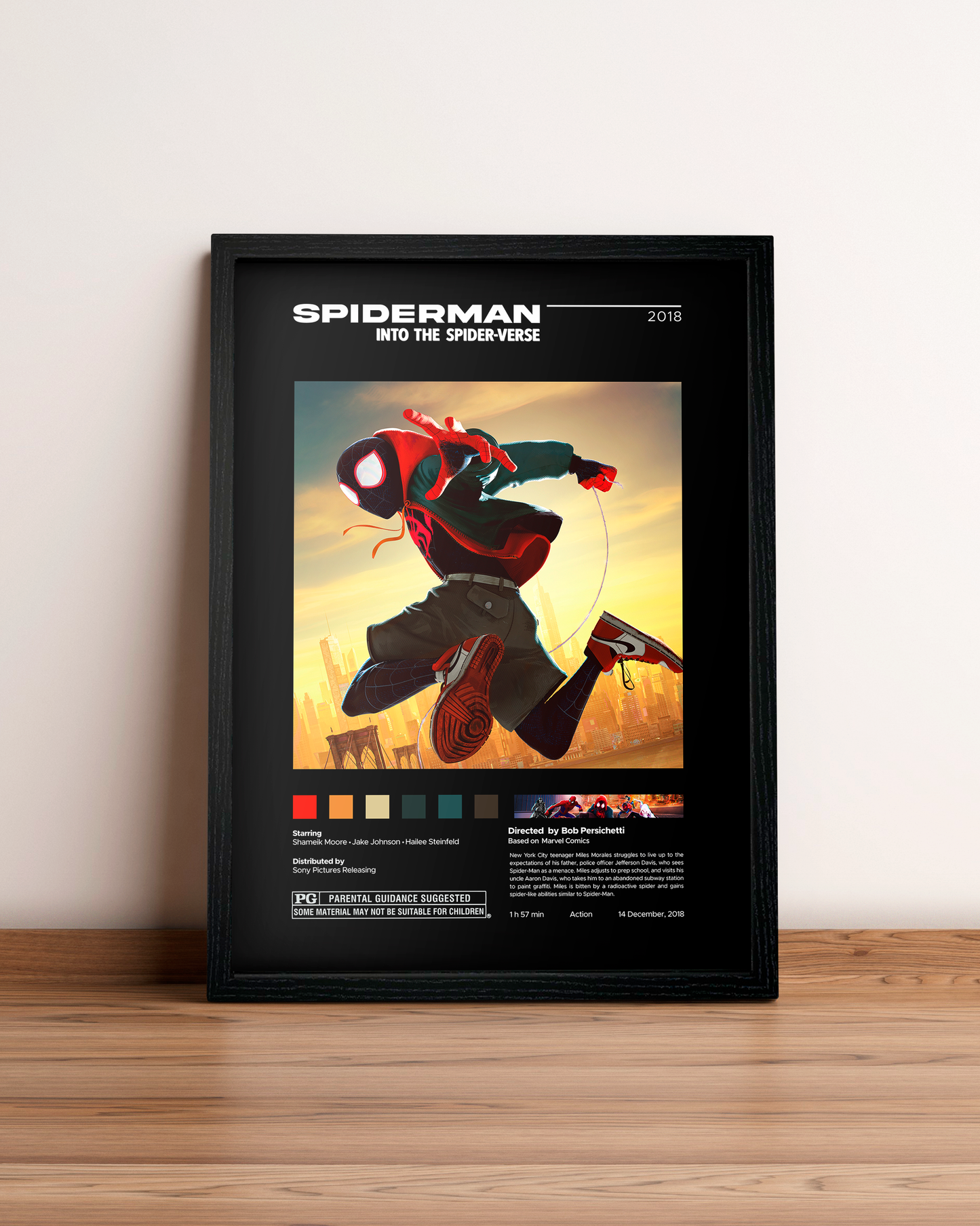 Spider-Man: Into the Spider-Verse - Cuadro Película #3