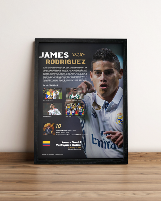 James Rodríguez - Cuadro Deportista #6