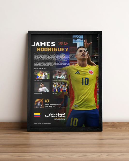 James Rodríguez - Cuadro Deportista #2