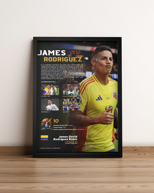 James Rodríguez - Cuadro Deportista #5