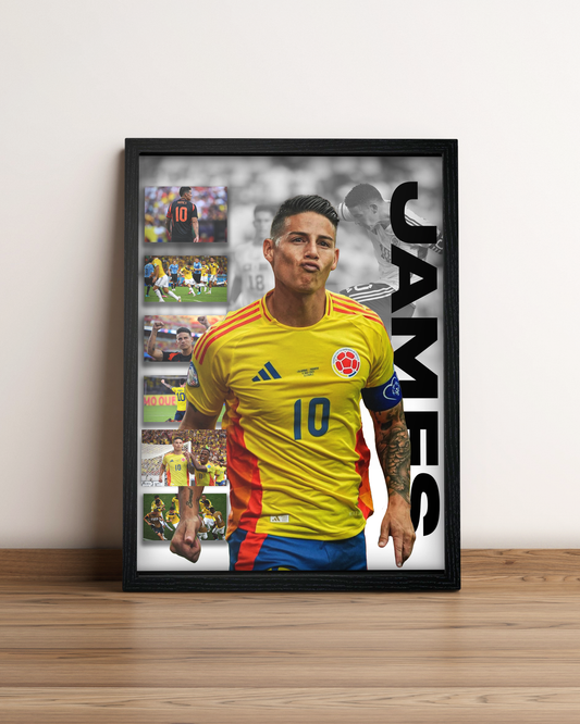 James Rodríguez - Cuadro Deportista #1