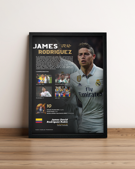 James Rodríguez - Cuadro Deportista #8
