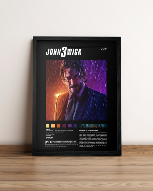 Jhon Wick 3 - Cuadro Película #2