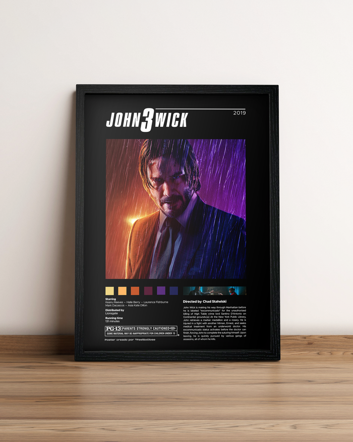 John Wick 3 - Cuadro Película #2