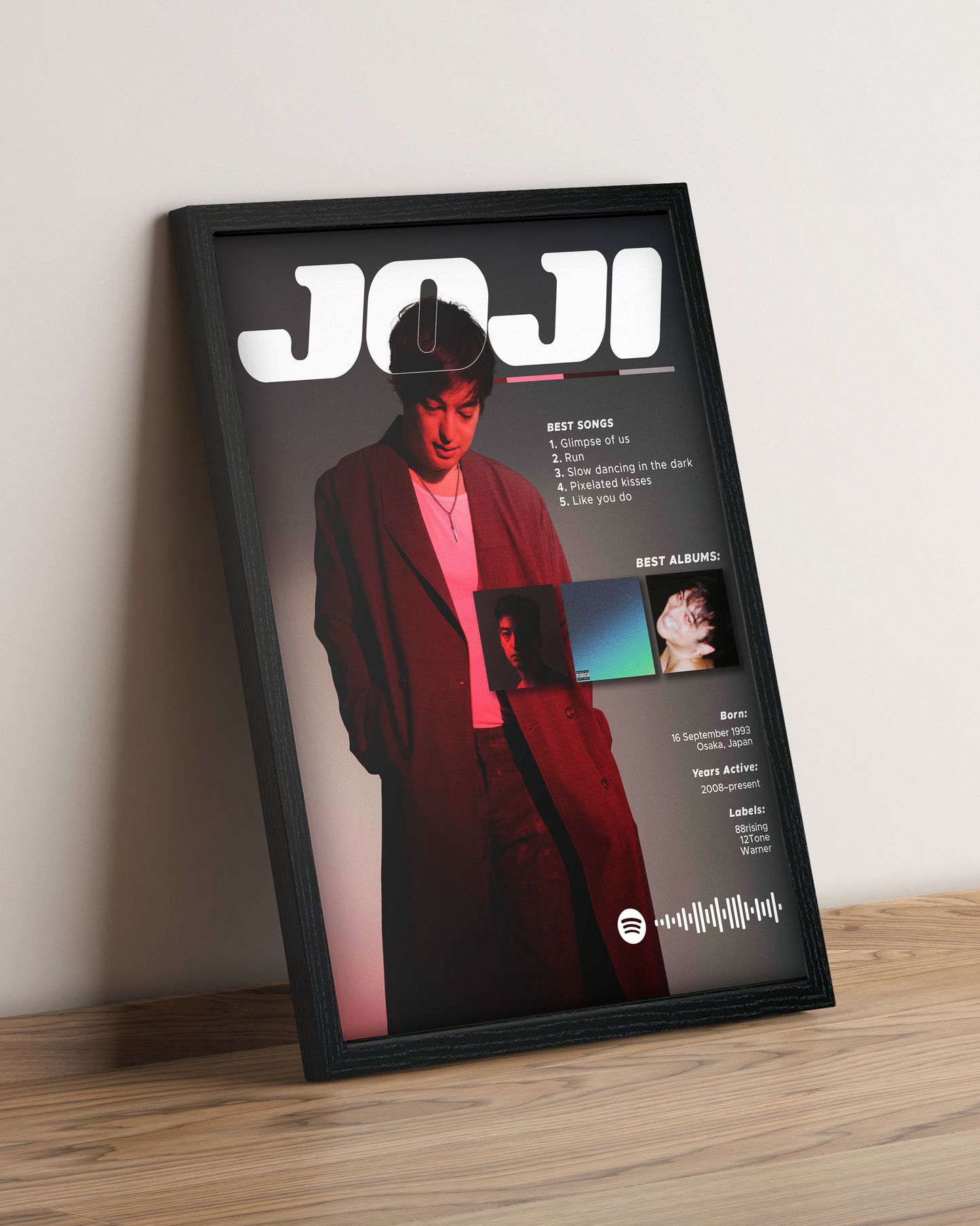 Joji - Cuadro Artista #2