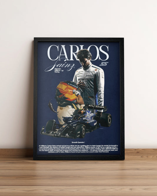 Carlos Sainz Jr. - Cuadro Formula 1 #4