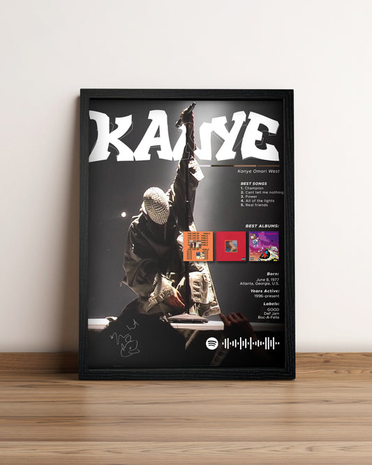 Kanye - Cuadro Artista #4