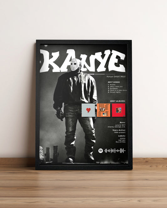 Kanye - Cuadro Artista #6