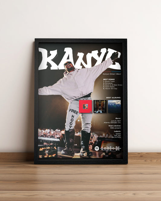 Kanye - Cuadro Artista #8