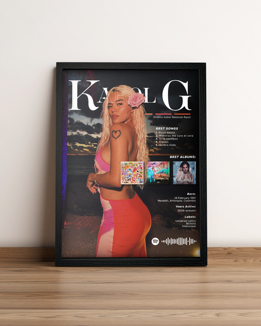 Karol G - Cuadro Artista