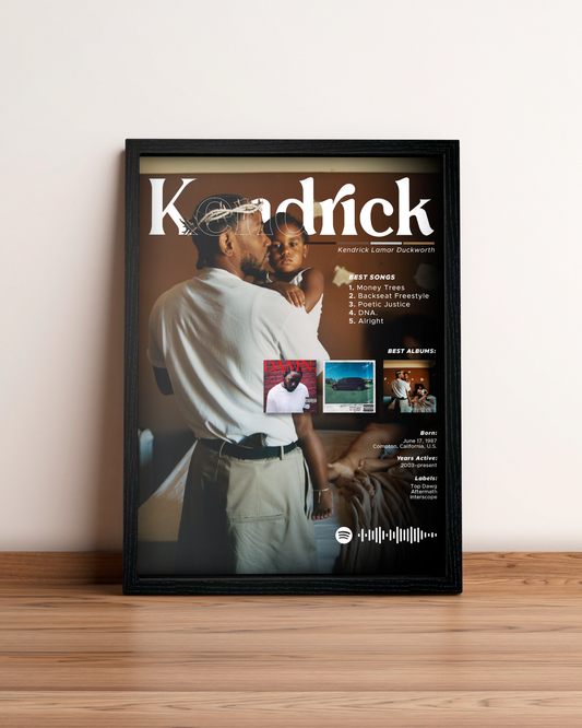 Kendrick Lamar - Cuadro Artista #2