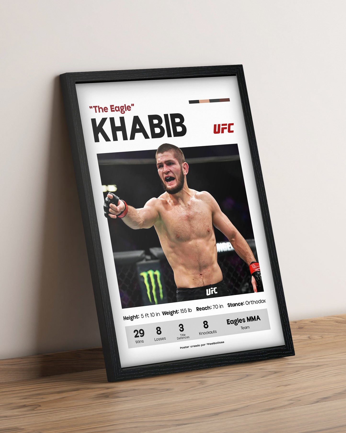 Khabib - Cuadro Deportista #2