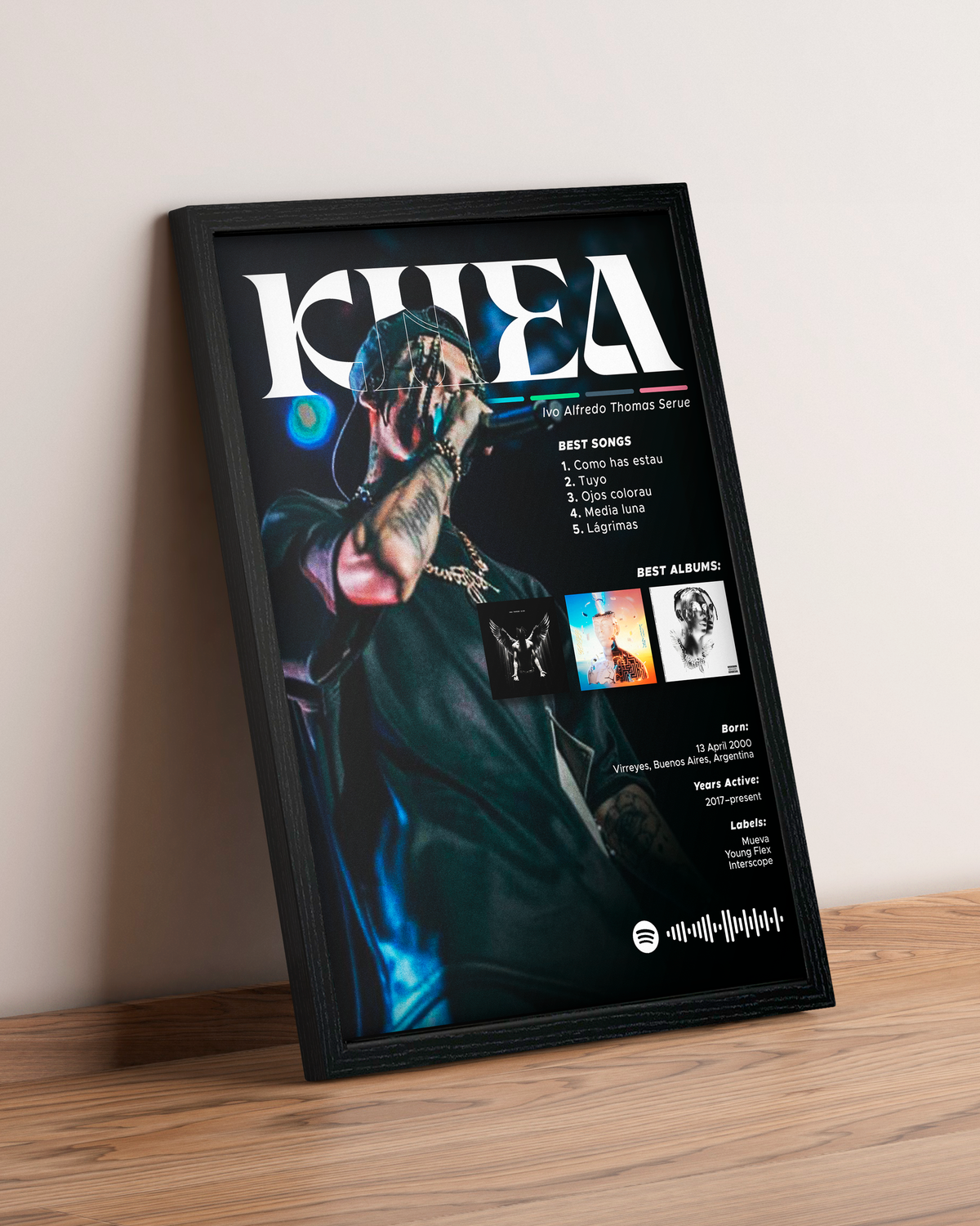 Khea Visualizer Khea - Cuadro Artista – Feel So Close