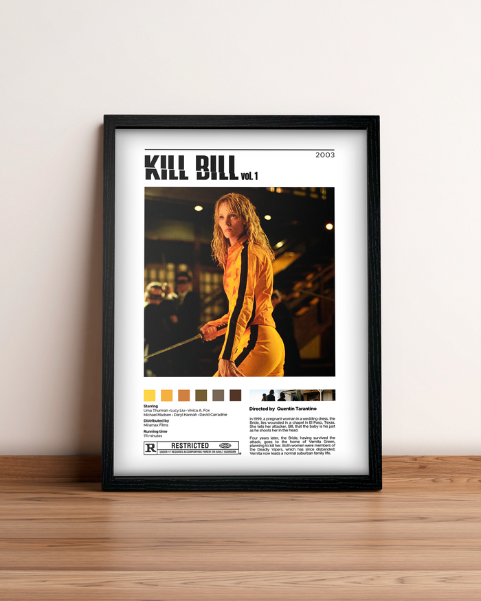 Kill Bill: Vol 1 - Cuadro Película #3