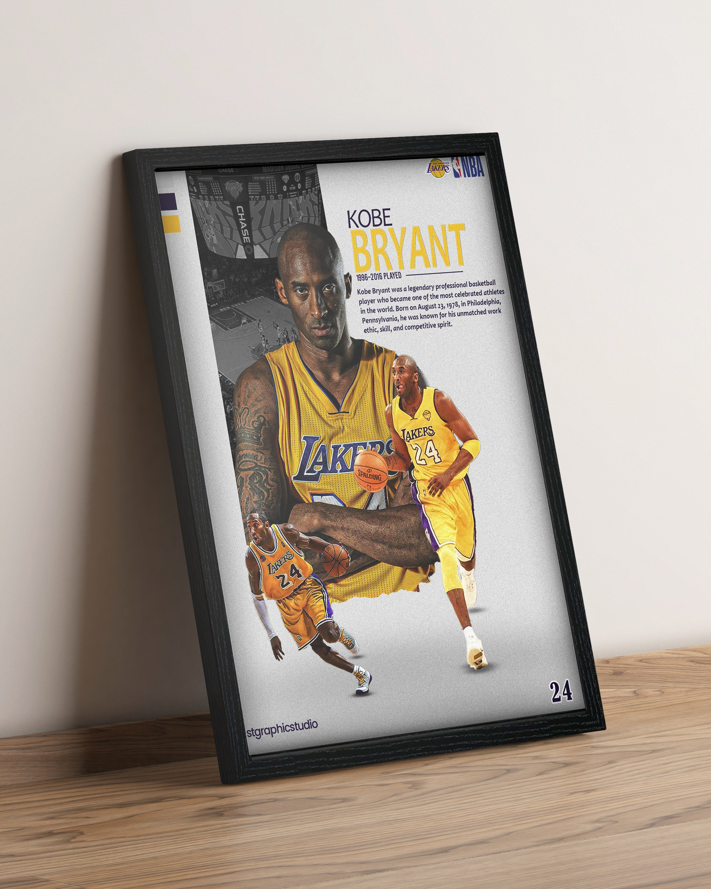 Kobe Bryant - Cuadro Deportista #6