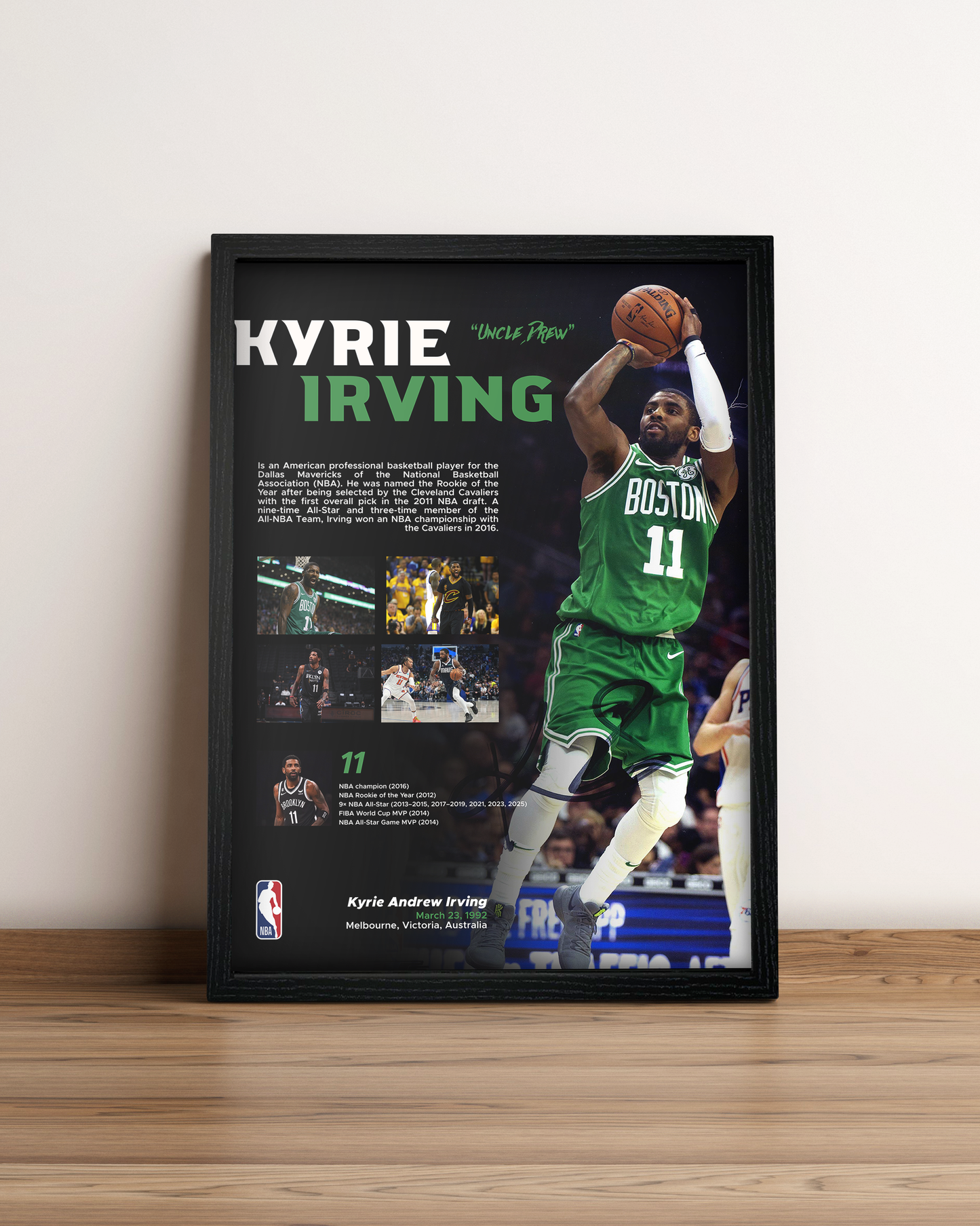 Kyrie Irving - Cuadro Deportista #7