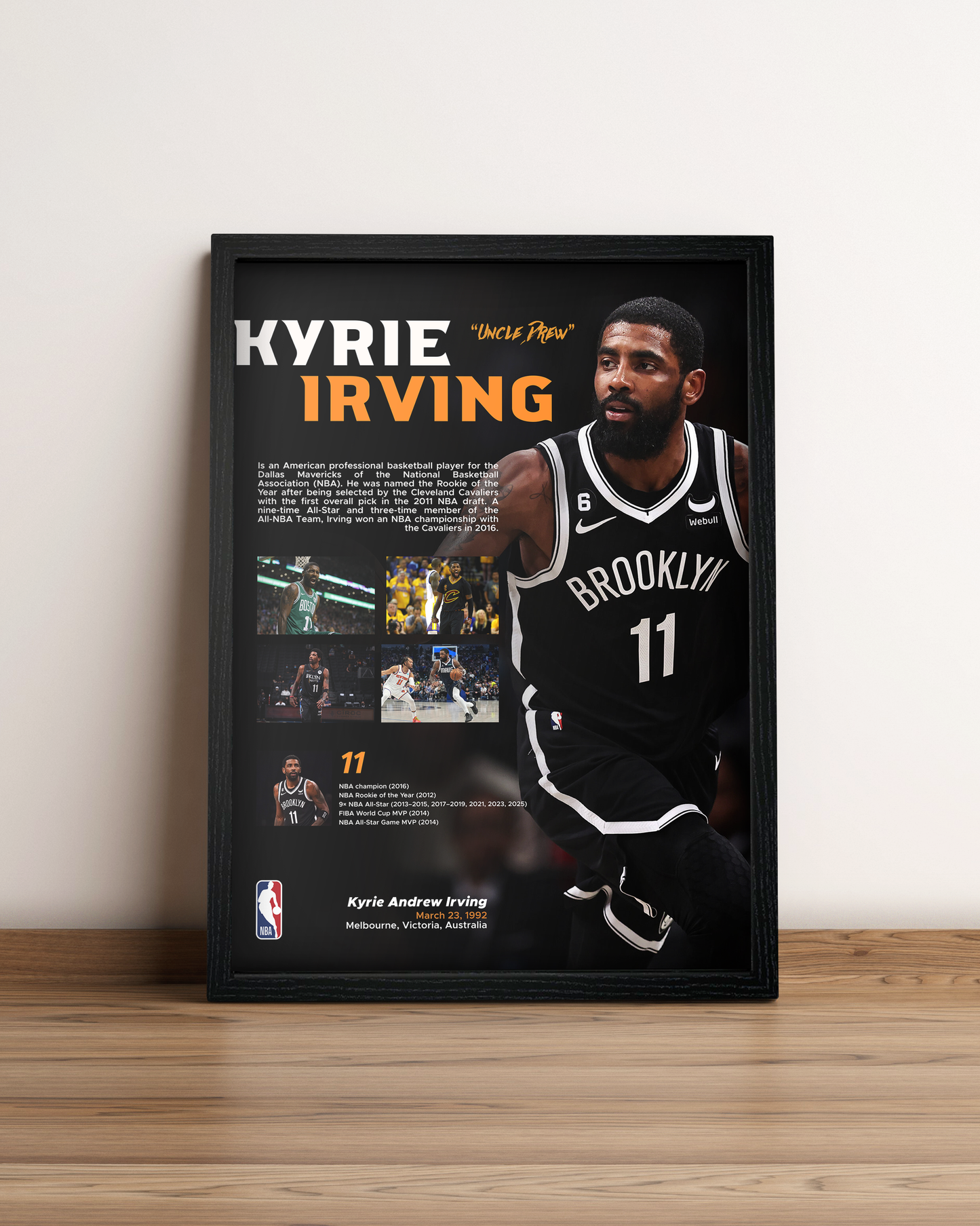 Kyrie Irving - Cuadro Deportista #6