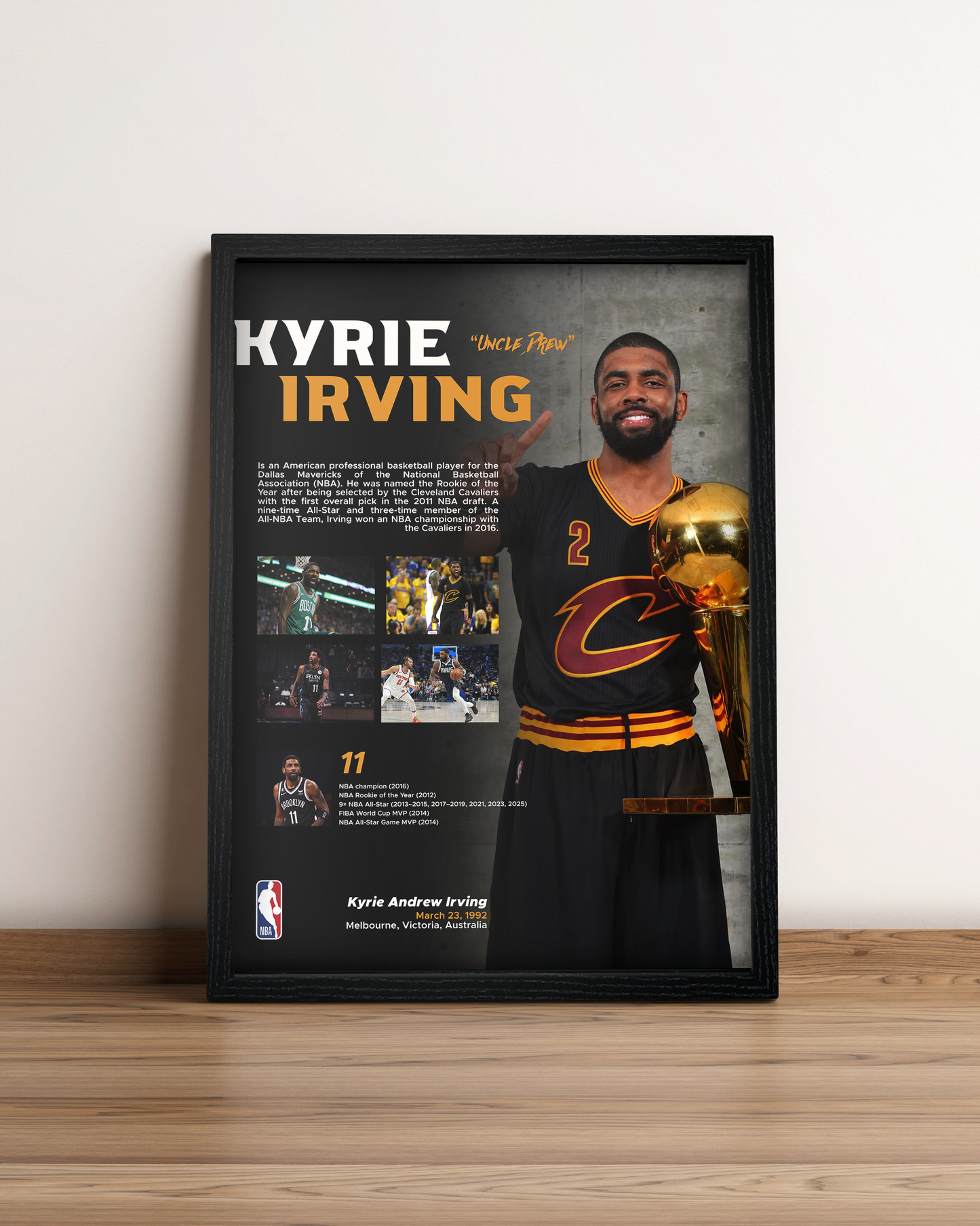 Kyrie Irving - Cuadro Deportista #5