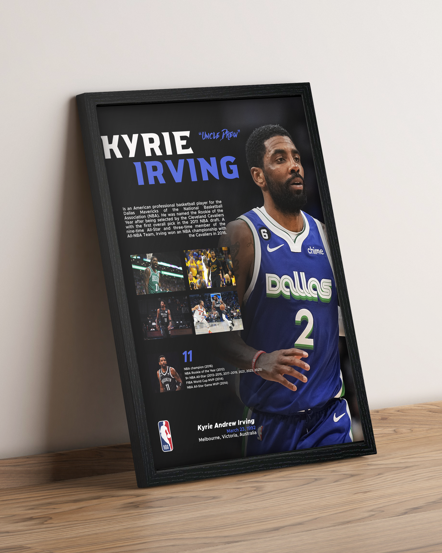 Kyrie Irving - Cuadro Deportista #8
