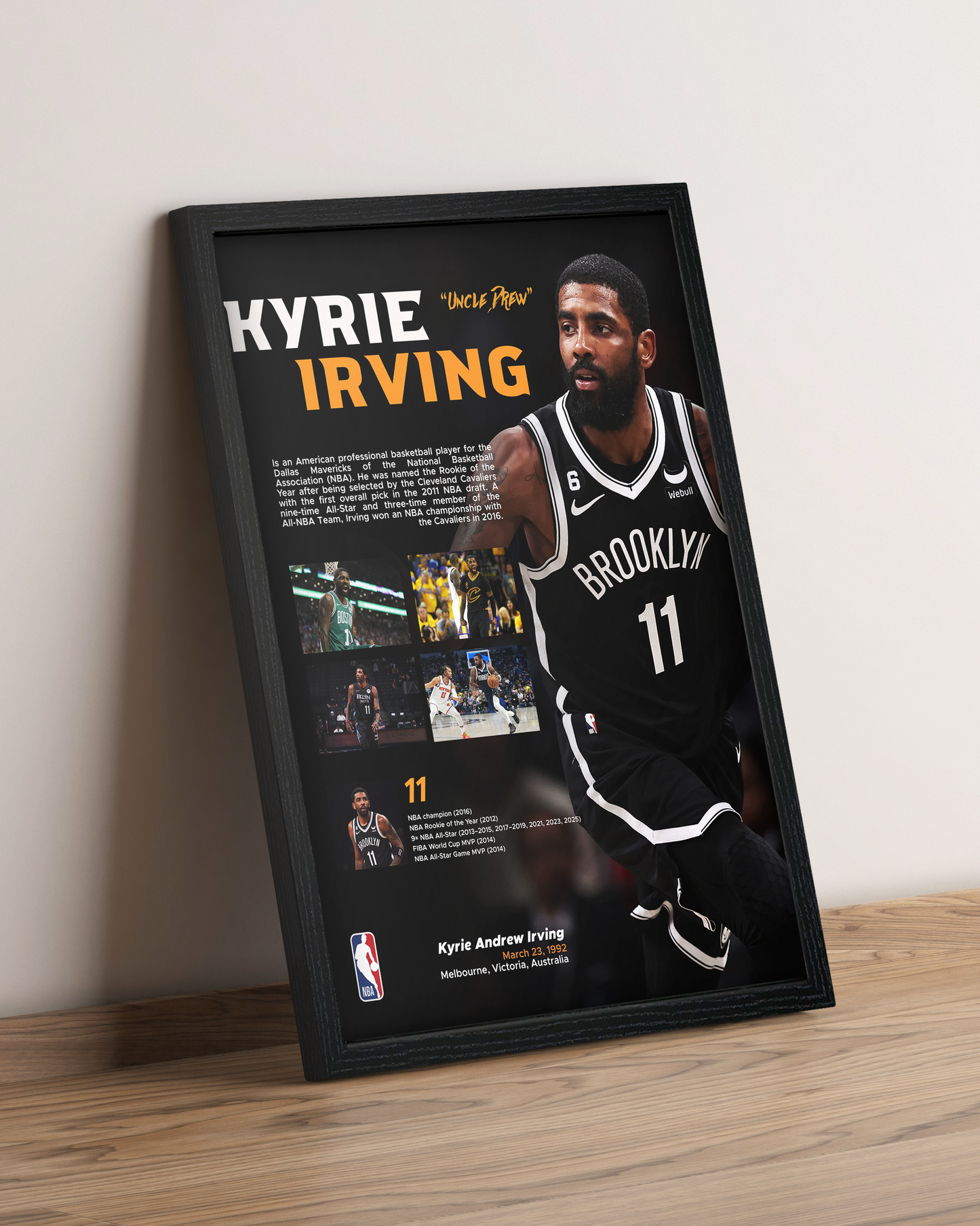 Kyrie Irving - Cuadro Deportista #6