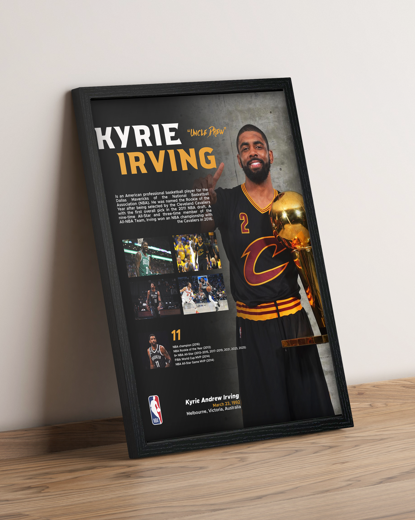 Kyrie Irving - Cuadro Deportista #5