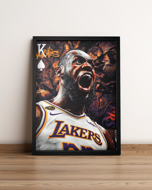 Lebron James - Cuadro Deportista #7