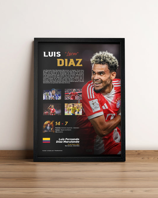 Luis Diaz - Cuadro Deportista #3