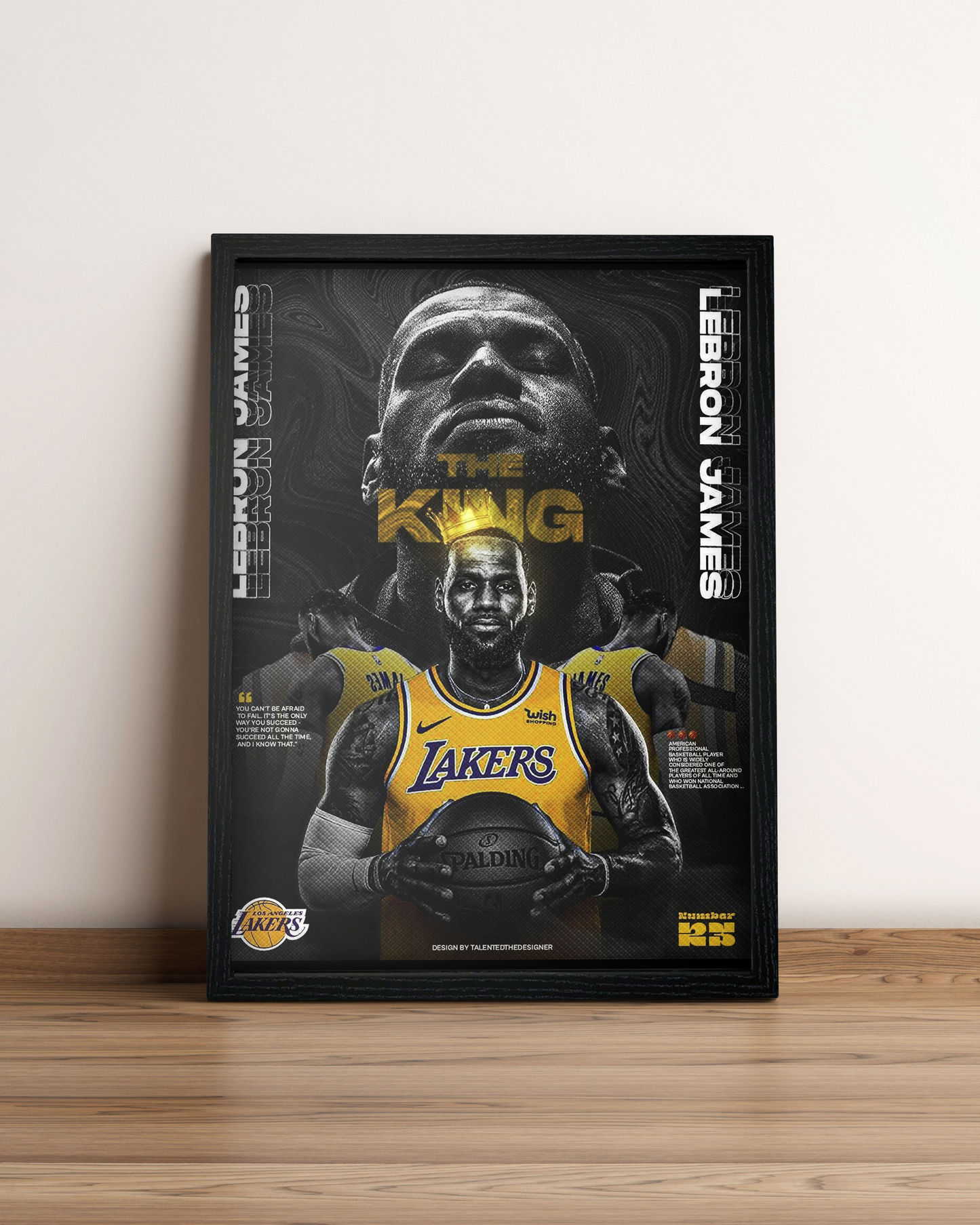 Lebron James - Cuadro Deportista #6