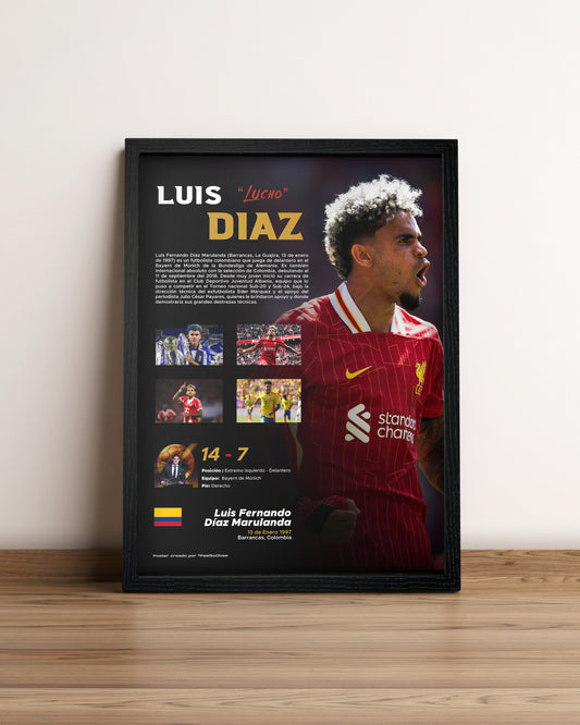 Luis Diaz - Cuadro Deportista #4