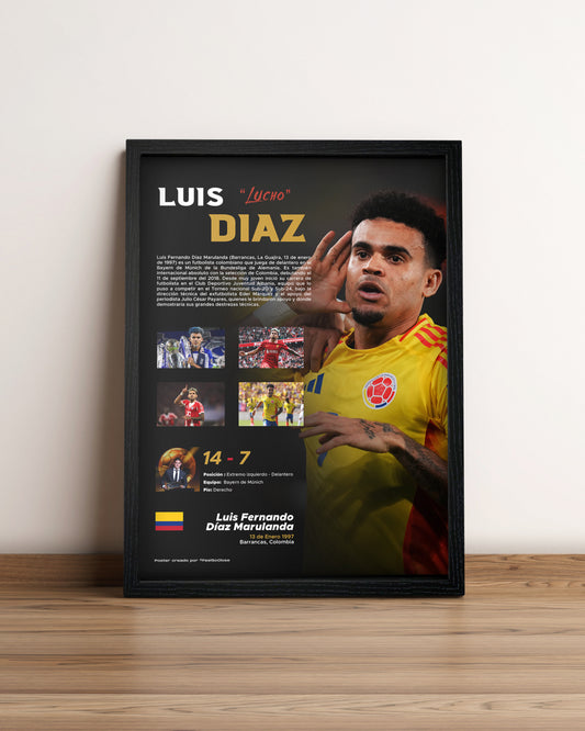 Luis Diaz - Cuadro Deportista #6