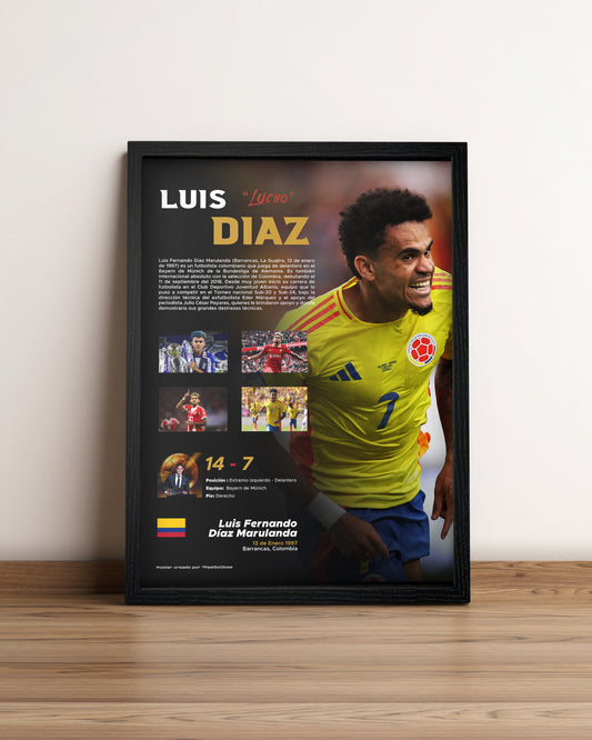 Luis Diaz - Cuadro Deportista #7
