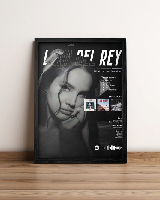 Lana del Rey - Cuadro Artista #3
