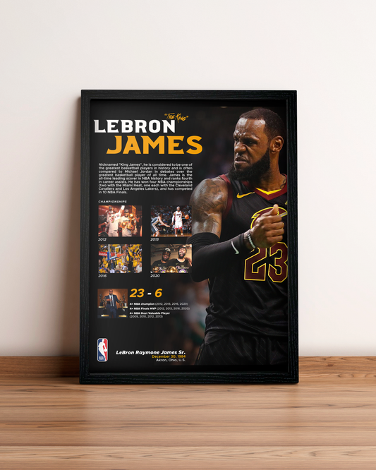 Lebron James - Cuadro Deportista #2