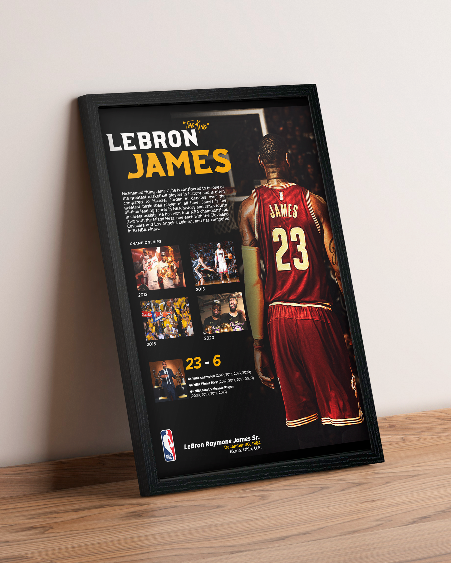Lebron James - Cuadro Deportista #3