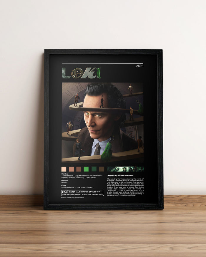 Loki - Cuadro Serie #2