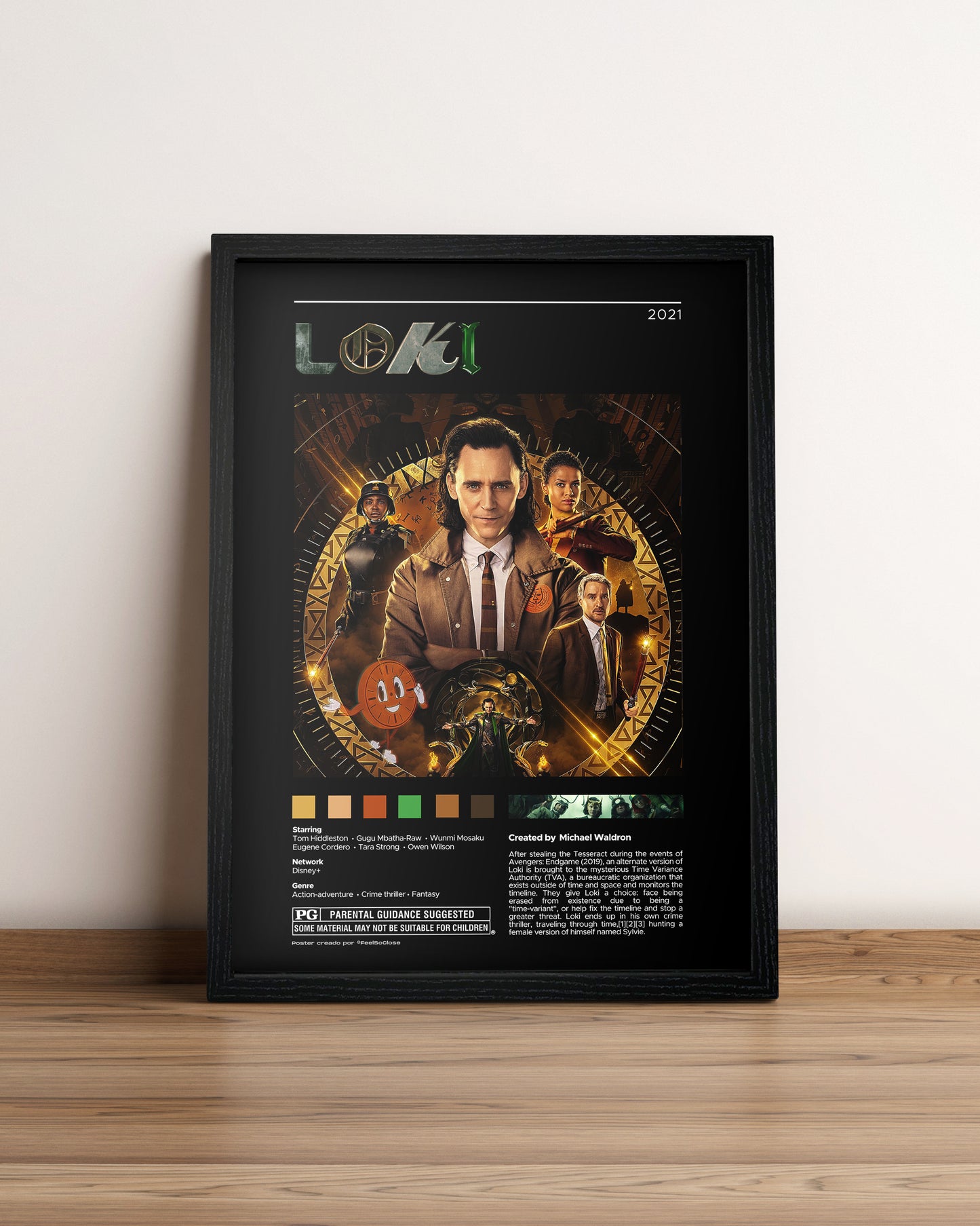 Loki - Cuadro Serie
