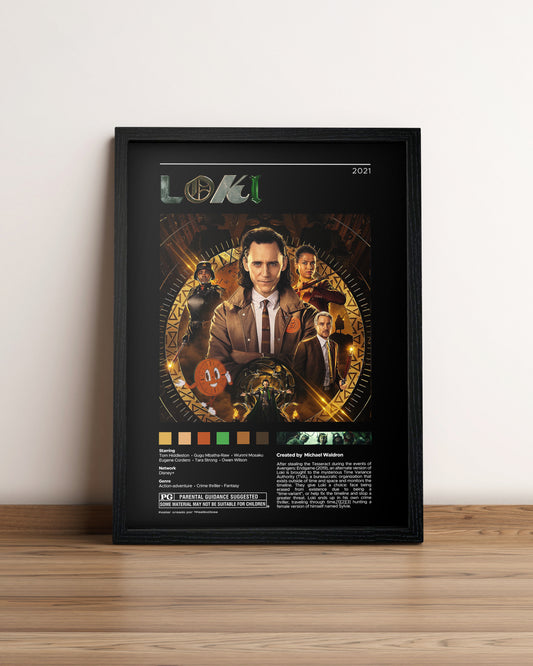 Loki - Cuadro Serie