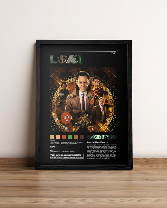Loki - Cuadro Serie