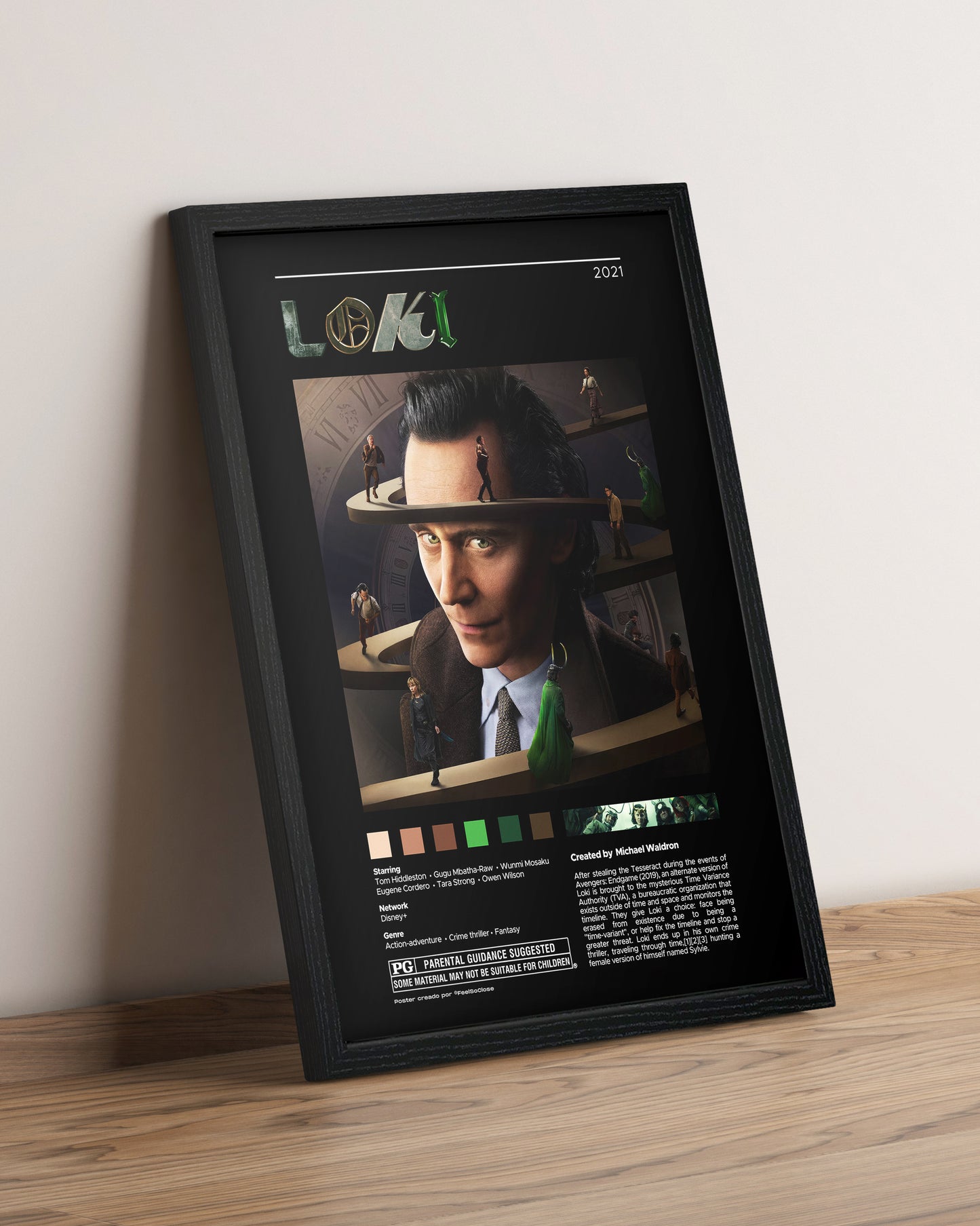 Loki - Cuadro Serie #2