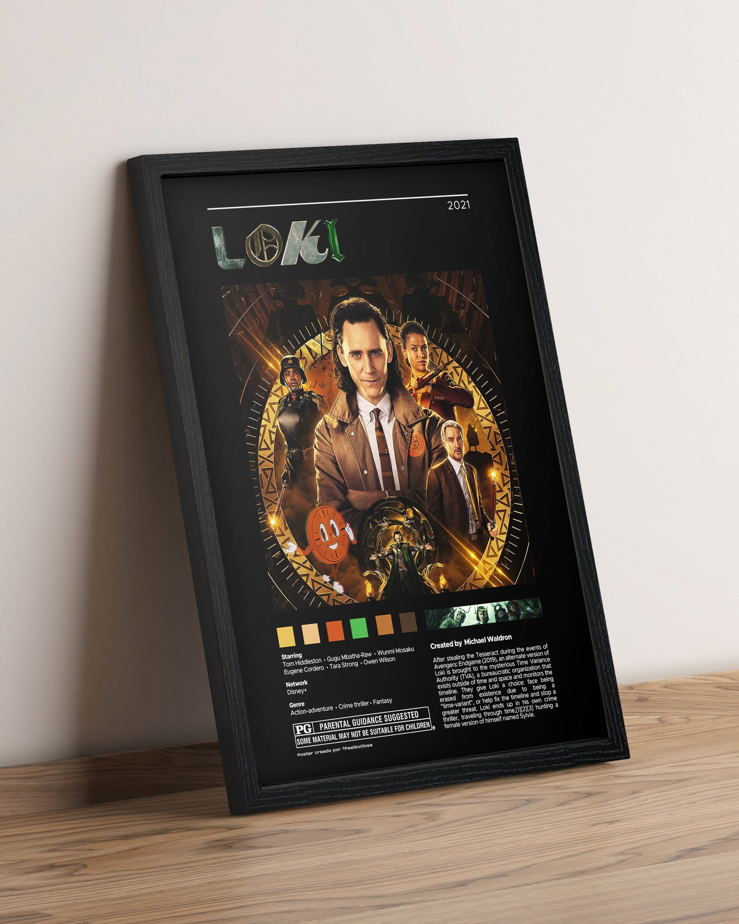 Loki - Cuadro Serie