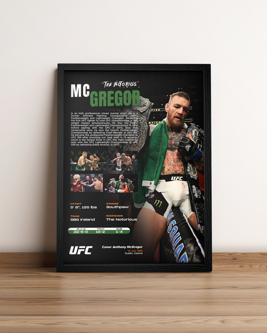 McGregor - Cuadro Deportista #2