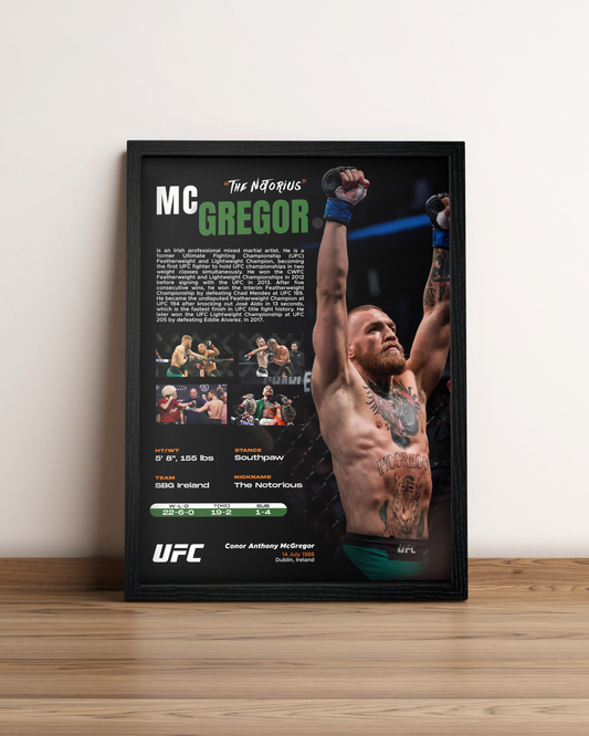 McGregor - Cuadro Deportista #3