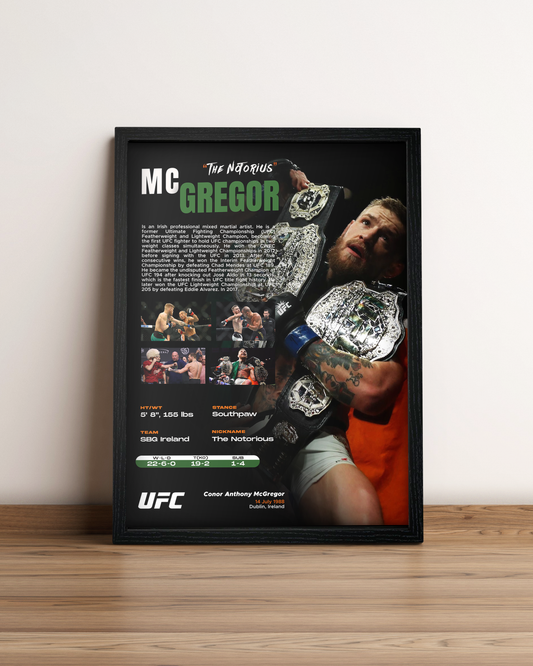 McGregor - Cuadro Deportista #5