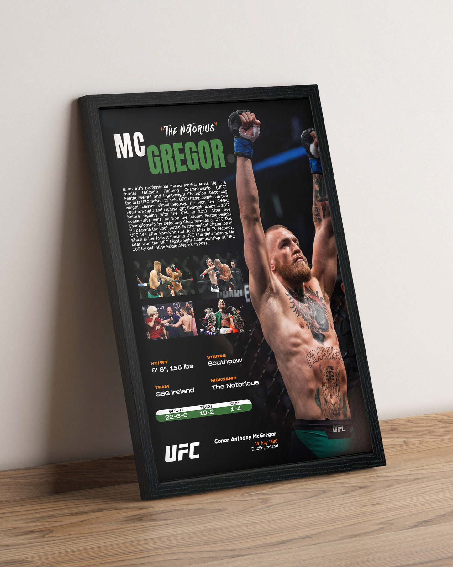 McGregor - Cuadro Deportista #3