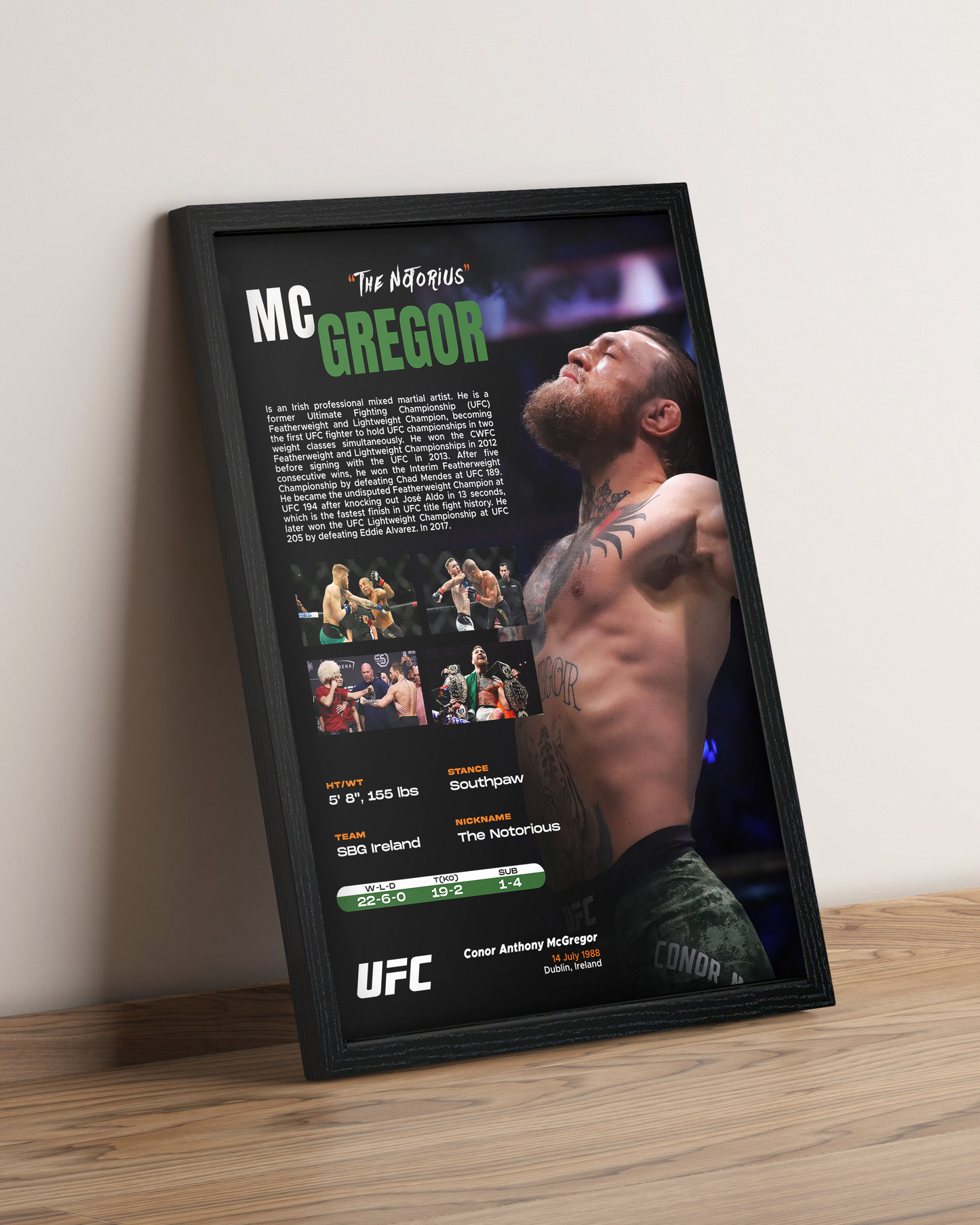 McGregor - Cuadro Deportista #6